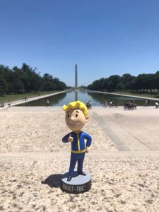 Vault Boy @ The Washington Monument