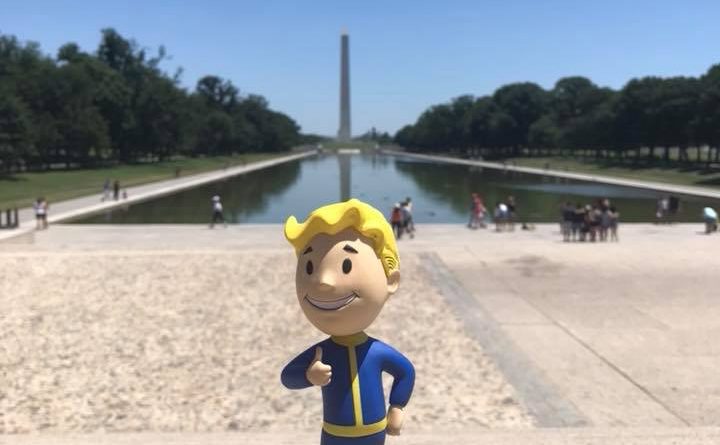 Vault Boy @ The Washington Monument