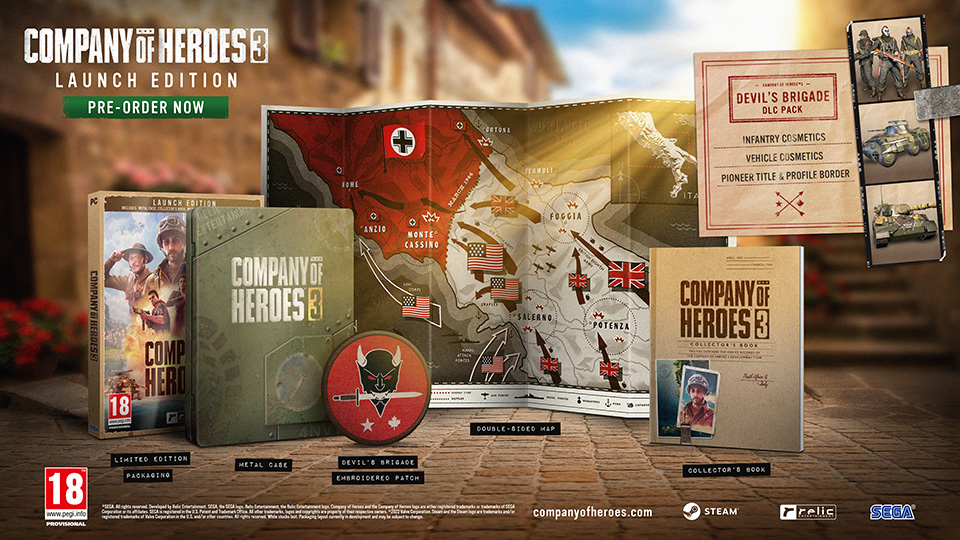 Company Of Heroes 3 - Launch Edition with Metal Case